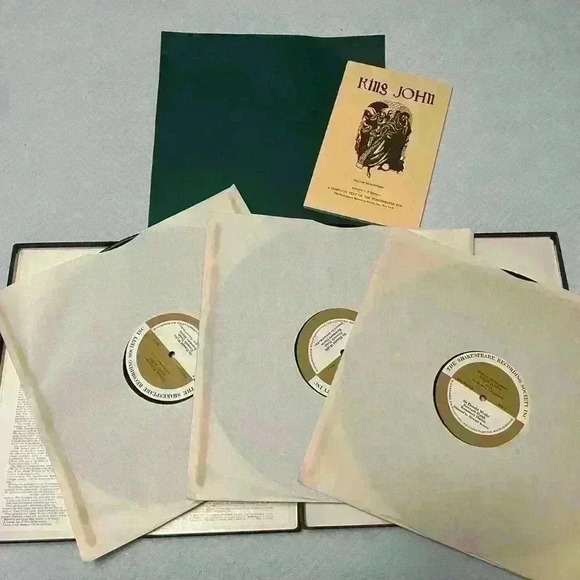 “King John” Shakespeare Play 3xLP Vinyl Box Set - VG+ - Picture 7 of 7